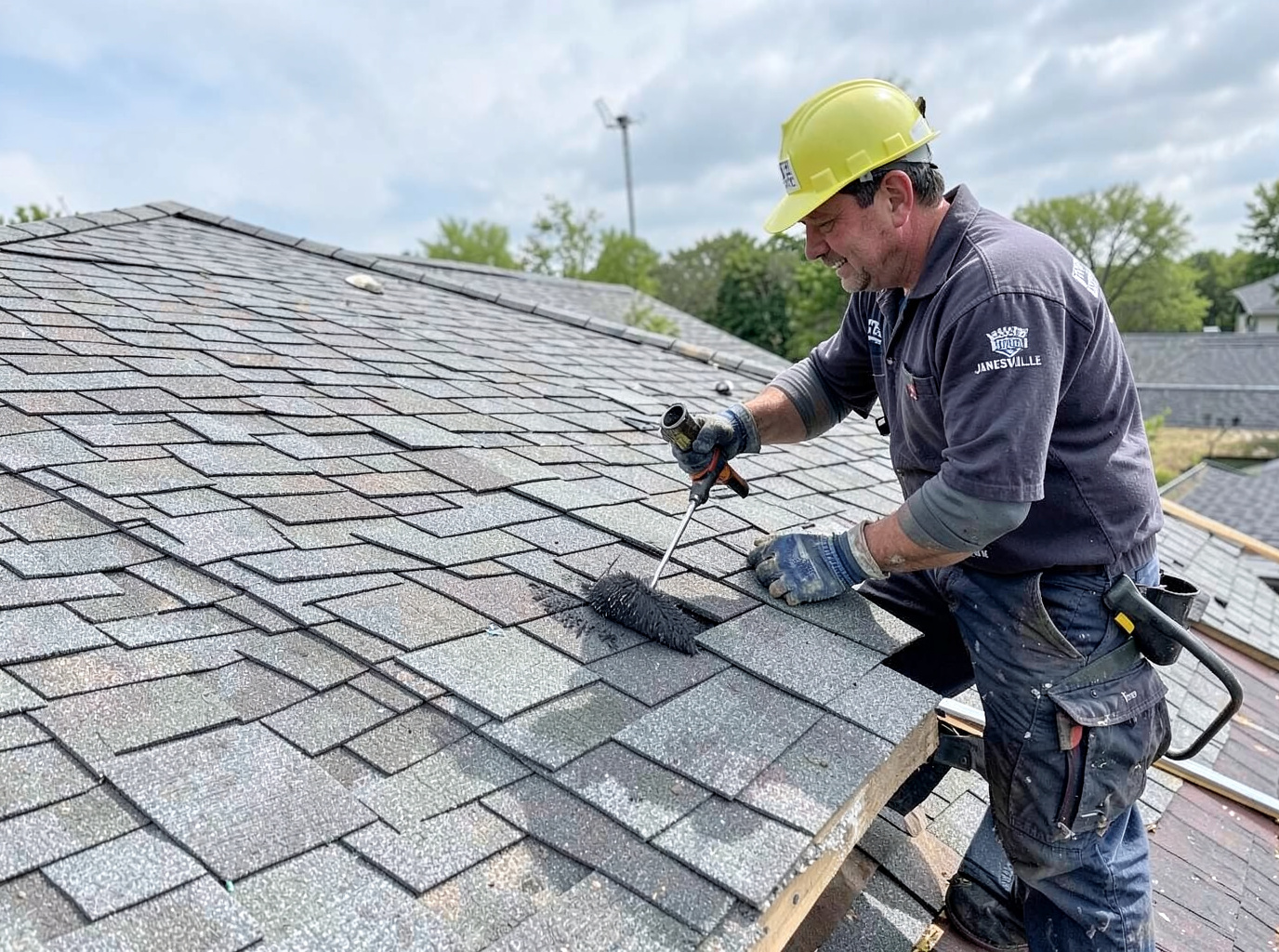 roofing contractor in East Janesville, WI